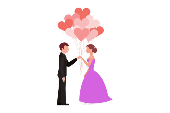 Romantic Wedding Set Couple: A Digital Toolkit for Elegant Design