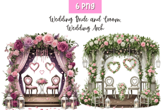 Wedding Clipart: Using Wedding Arch Clipart for Creative Projects