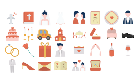 Wedding Day Vector Collection: Your Essential Design Toolkit